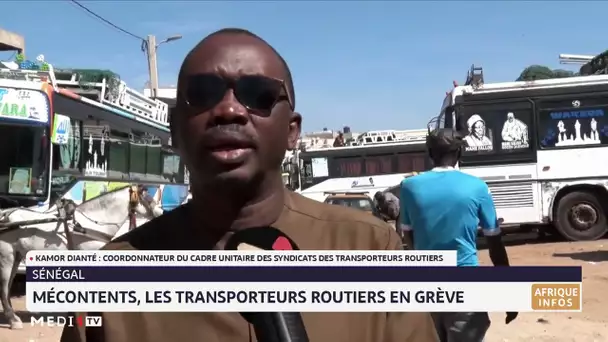 Sénégal : mécontents, les transporteurs routiers en grève