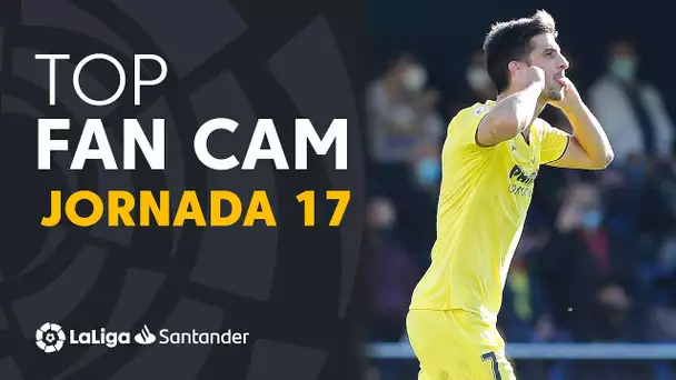 LaLiga Fan Cam Jornada 17: Álex Moreno, Joselu & Gerard Moreno