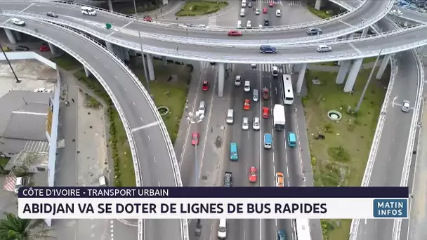 Abidjan va se doter de lignes de bus rapides