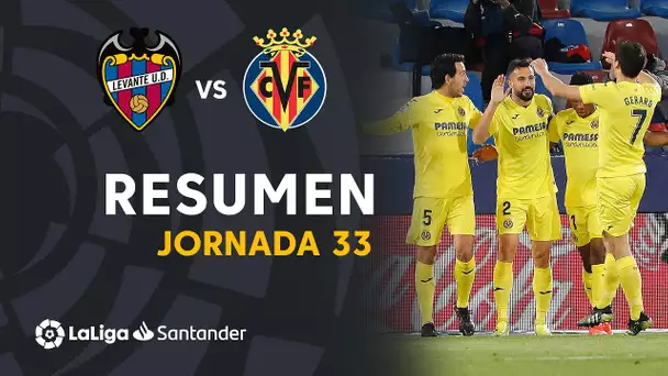 Resumen de Levante UD vs Villarreal CF (1-5)