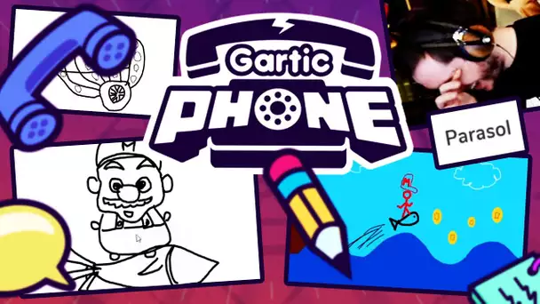 Gartic Phone #2 : Pauvre Roi Lion ... (ft. la guilde WoW)