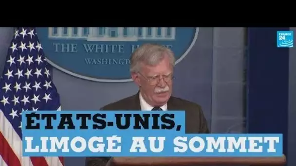 Le "faucon" John Bolton quitte la Maison Blanche