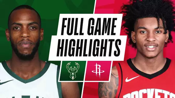 BUCKS at ROCKETS | FULL GAME HIGHLIGHTS | April 29, 2021