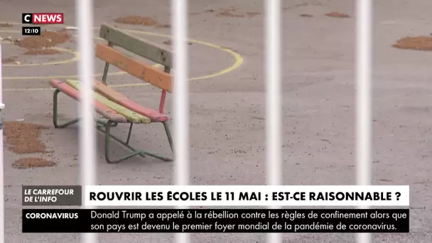 Rouvrir les écoles le 11 mai : est-ce bien raisonnable ?