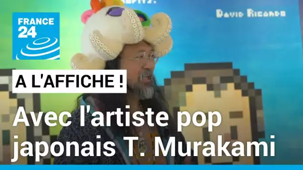 Rencontre avec le roi du pop art japonais Takashi Murakami et ses œuvres monumentales • FRANCE 24