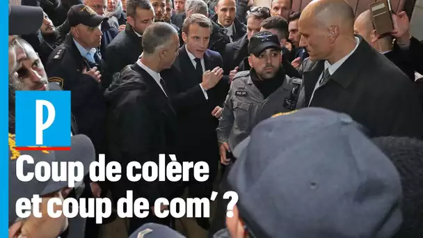 Colère de Macron à Jérusalem : coup de sang et coup de com' ?