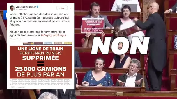 Des députés insoumis dénoncent la fermeture de la ligne Perpignan-Rungis