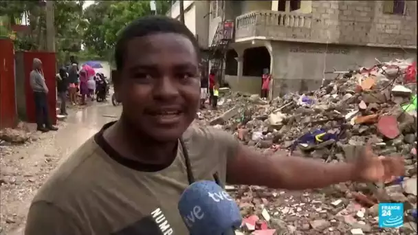 Après le séisme en Haïti, "ne pas répéter les erreurs de 2010" • FRANCE 24