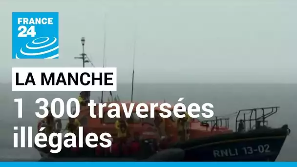 Royaume-Uni : plus de 1 300 traversées illégales de la Manche en une journée, du jamais vu