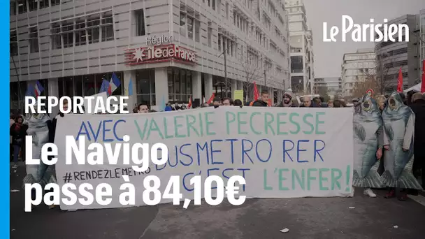 Manifestation contre le pass Navigo à 84 euros : «10€ de plus, c’est déjà une amputation!»