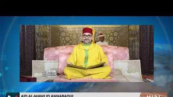 Le Roi Mohammed VI, préside une veillée religieuse en commémoration de l´Aid Al-Mawlid Annabaoui