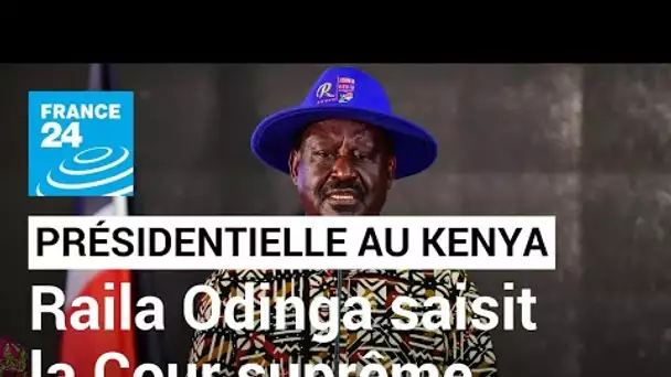 Présidentielle au Kenya : l'opposant Raila Odinga saisit la Cour suprême • FRANCE 24