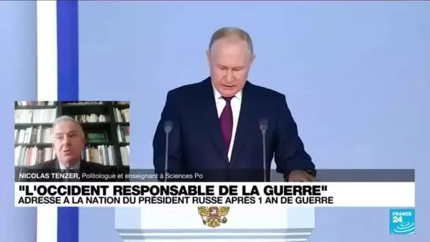 Discours de Poutine : "il accuse l’Occident de tous les maux" • FRANCE 24