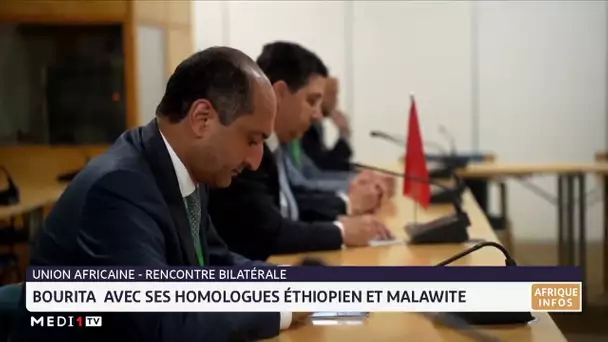 Nasser Bourita s´entretient avec ses homologues éthiopien et malawite