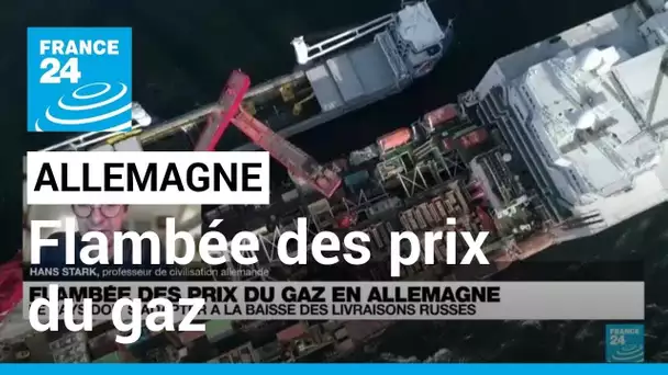 Allemagne : flambée des prix de l'énergie avec la dépendance au gaz russe • FRANCE 24