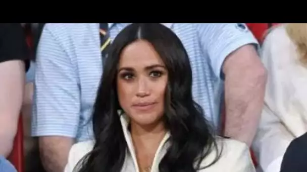 Que c'est embarrassant!' Meghan Markle peint sur le drapeau ukrainien 'UPSIDE DOWN' dans Invictus ga