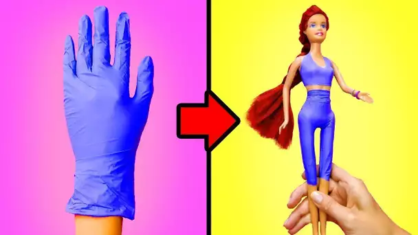 30 ASTUCES ET BRICOLAGES INCROYABLES POUR TES BARBIES