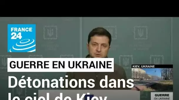 Kiev bombardée, les blindés russes proches de la capitale • FRANCE 24