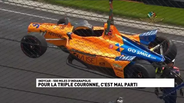 Fernando Alonso s'est fait très peur !!!