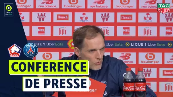 Conférence de presse LOSC LILLE - PARIS SAINT-GERMAIN (0-0)  / 2020/2021