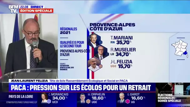 Régionales en PACA: Jean-Laurent Felizia veut "maintenir la voix de la gauche au second tour"