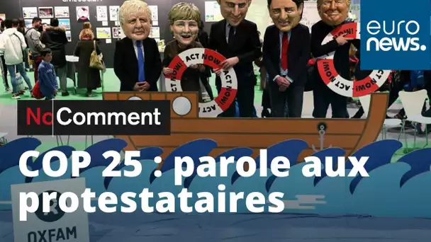 COP 25 : cinq dirigeants dans un radeau