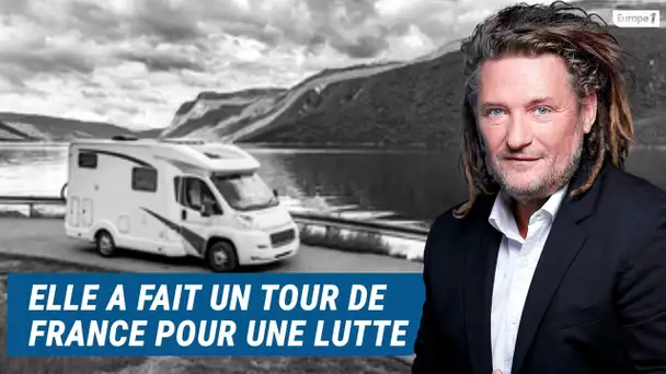 Olivier Delacroix (Libre antenne) - Elle a fait un tour de France en camping-car pour  une lutte