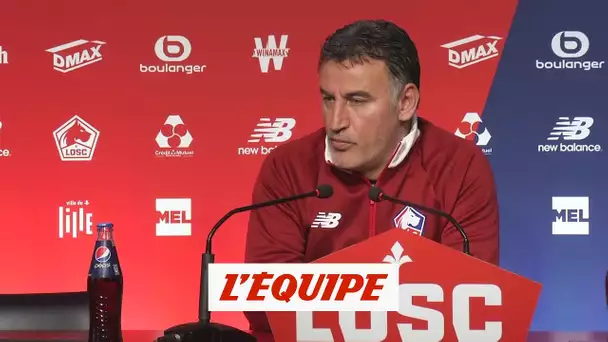 Galtier «Evidemment qu&#039;on est une surprise» - Foot - L1 - LOSC