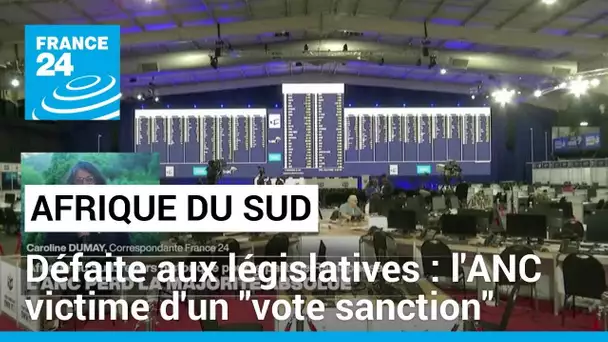 Élections législatives en Afrique du Sud : l'ANC victime d'un "vote sanction" • FRANCE 24