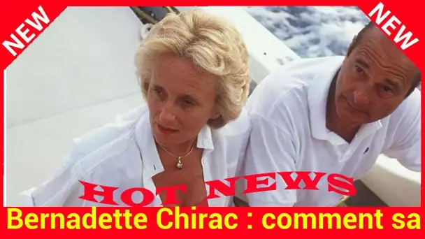 Bernadette Chirac: comment sa belle-mère l’a aidée à supporter les infidélités de Jacques