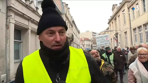 Manifestation des gilets jaunes à Nancy