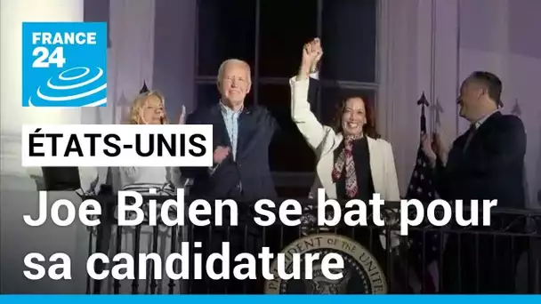 Joe Biden, sous pression dans son propre parti, se bat pour sa candidature • FRANCE 24