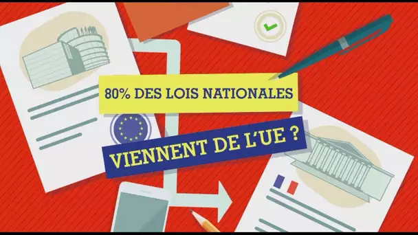 Contre-faits : 80% des lois françaises viennent de l'UE ?