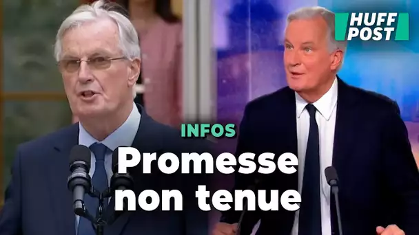 "Gens d'en bas": quand Barnier promettait de ne pas utiliser de mots blessants