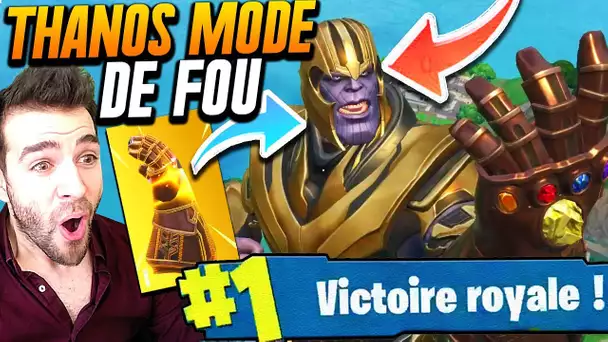 ► THANOS + FORTNITE = MODE DE FOLIE 🔥 Top 1 Gameplay DINGUE !