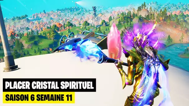 "PLACER UN CRISTAL SPIRITUEL SUR LA PLUS HAUTE MONTAGNE" ! (FORTNITE DEFIS SEMAINE 11 SAISON 6)