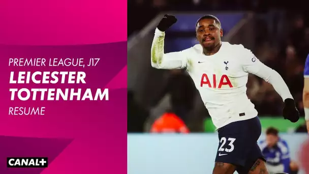 Le résumé de Leicester / Tottenham en VO - J17 Premier League