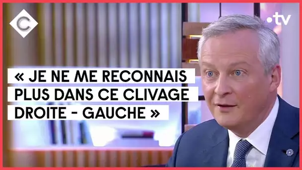 Bruno Le Maire, chantre de la “valeur travail” - C à Vous - 10/11/2021