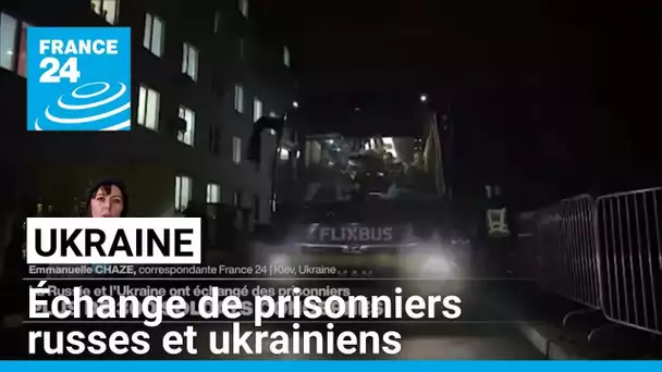 Échange de prisonniers russes et ukrainiens : "Des conditions de détention très difficiles"