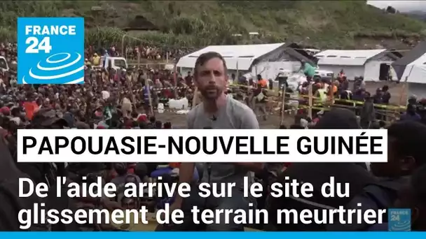 Papouasie-Nouvelle-Guinée : de l'aide arrive sur le site du glissement de terrain meurtrier