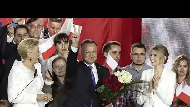 Pologne : le conservateur Andrzej Duda en tête du second tour de la présidentielle
