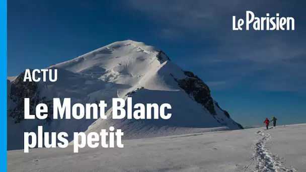 Le mont Blanc rapetisse et mesure désormais 4 807,81 mètres