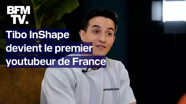 Tibo InShape est désormais le premier youtubeur français