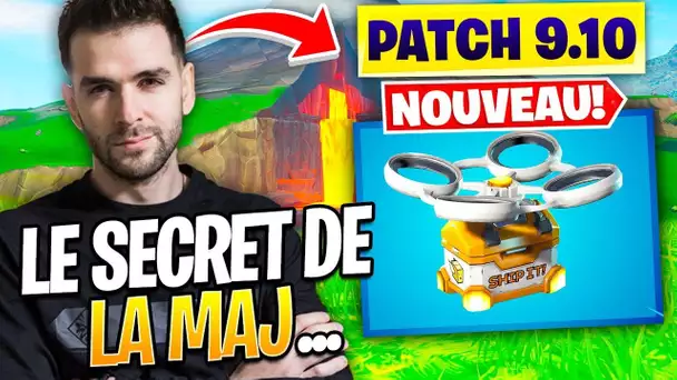 LE SECRET CHEAT DE LA MISE À JOUR 9.10 QUI N&#039;EST PAS ÉCRIT ! Fortnite Saison 9