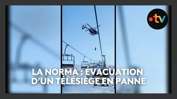 La Norma : bloqués sur un télésiège en panne pendant près de trois heures, ils racontent