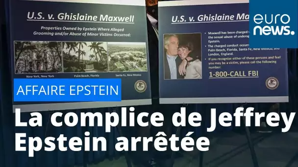 Abus sexuels : la complice de Jeffrey Epstein arrêtée,  accusée de recruter des mineures