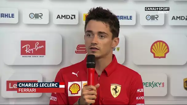 Charles Leclerc revient sur le Grand prix D'Autriche