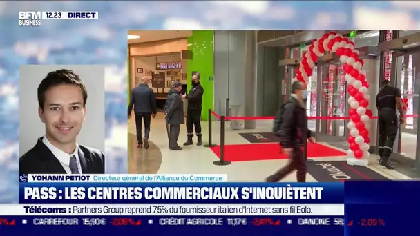 Yohann Petiot (Alliance du Commerce) : Pass sanitaire, les centres commerciaux s'inquiètent