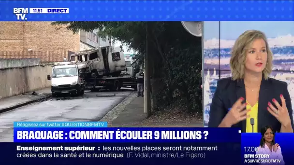 Braquage: comment écouler 9 millions d'euros? BFMTV répond à vos questions