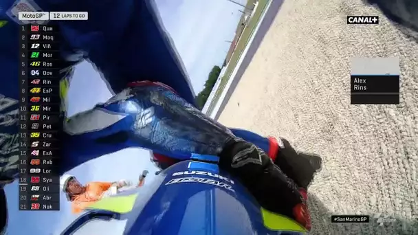 La chute d'Alex Rins